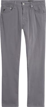 AG Everett Stretch Sateen Slim Straight Pants