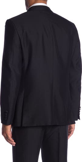 Thruxton Black One Button Peak Lapel Modern Fit Tuxedo Jacket