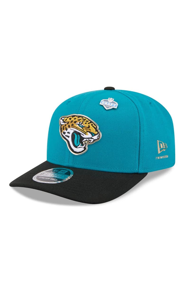 New Era Men's New Era  Teal/Black Jacksonville Jaguars 2026 NFL Draft 9SEVENTY Adjustable Hat, Main, color, Teal