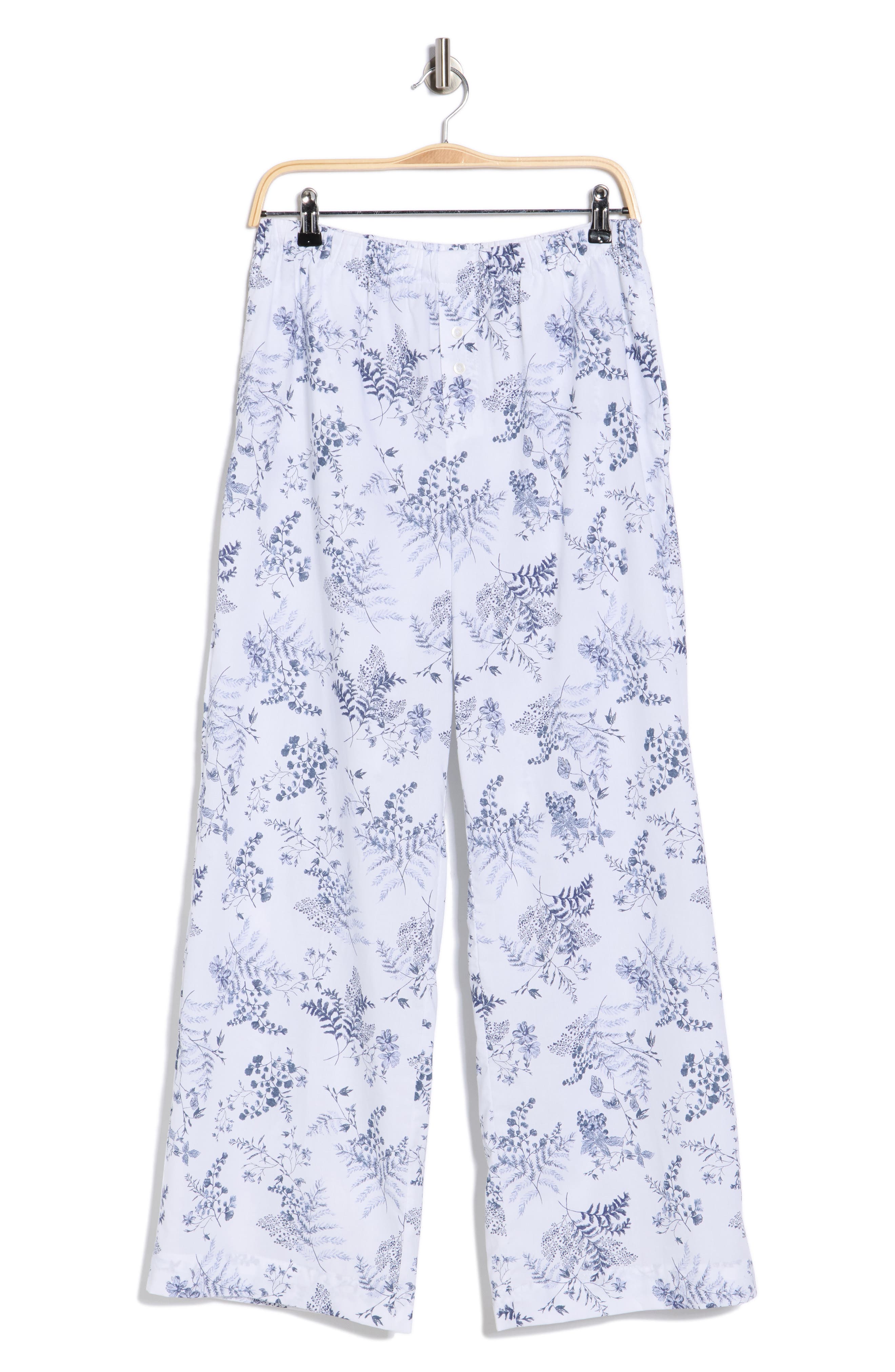 NORDSTROM RACK Cotton Poplin Pajama Pants