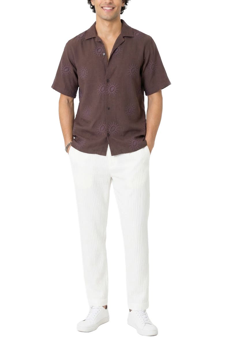 Sunburst Top, Main, color, Brown