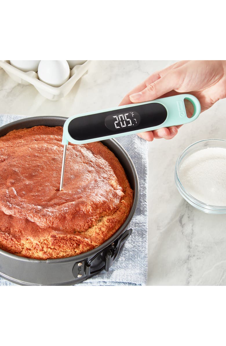 Dash Precision Quick-Read Thermometer, Alternate, color, Aqua