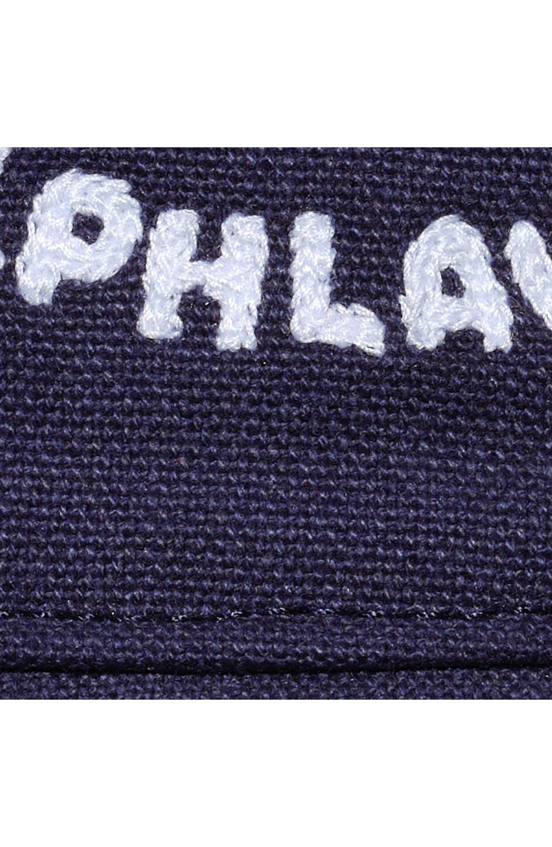 Lauren Ralph Lauren Embroidered Logo Bucket Hat, Alternate, color, Refined Navy