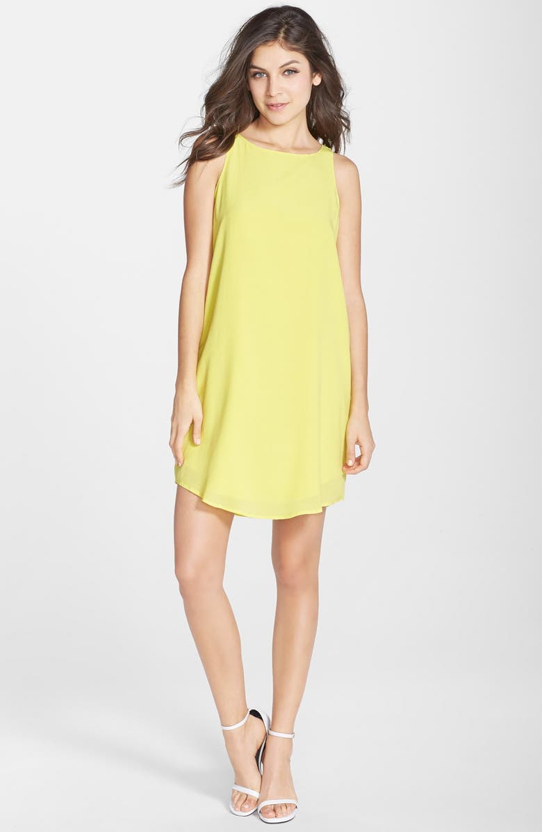 BB Dakota by Steve Madden BB Dakota 'Colleen' Sleeveless Shift Dress, Alternate, color, 