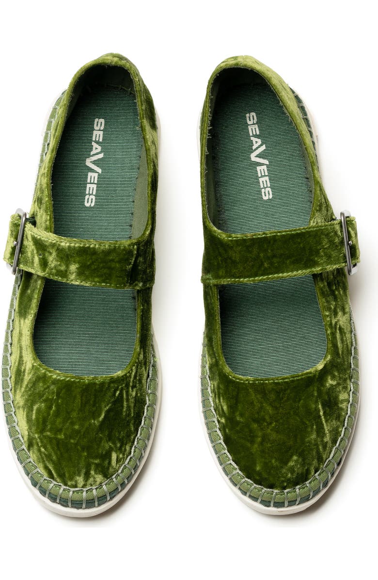 SeaVees Mesa Velvet Mary Jane Espadrille, Alternate, color,