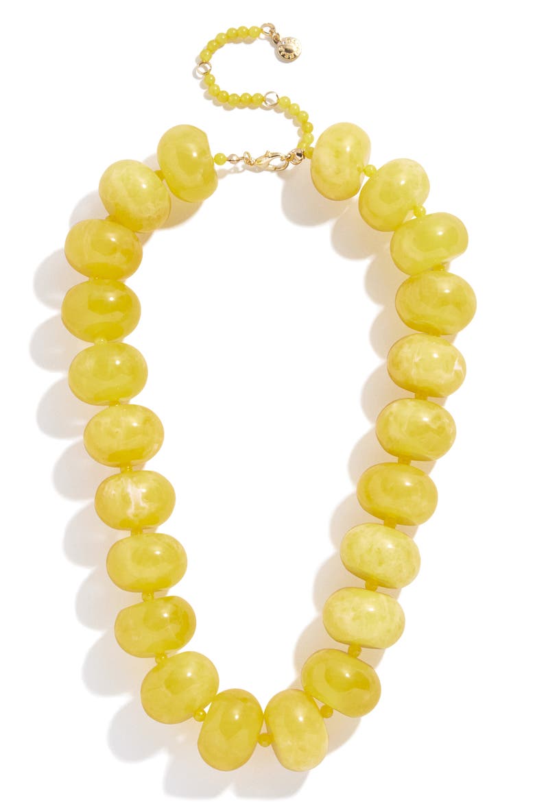 Joan Necklace, Alternate, color, YELLOW