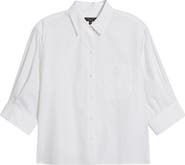 rag & bone Lucia Poplin Button-Up Shirt