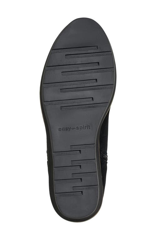 Easy Spirit Sejayda Wedge Heel Bootie In Black