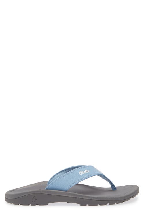 Olukai Ohana Flip Flop In Blue