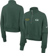 Nike Women's Nike Green Green Bay Packers Primetime Phoenix Half-Zip Sweatshirt