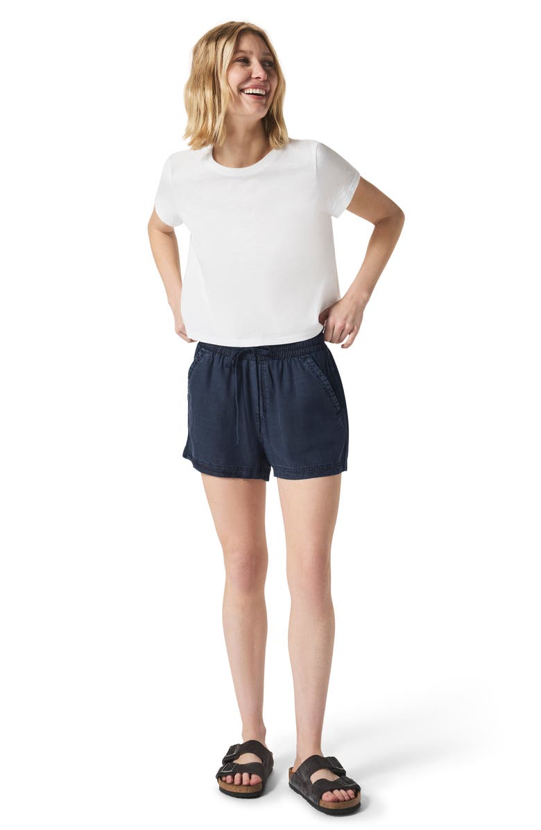 Splendid Lousia Short Sleeve T-shirt, Alternate, color, White