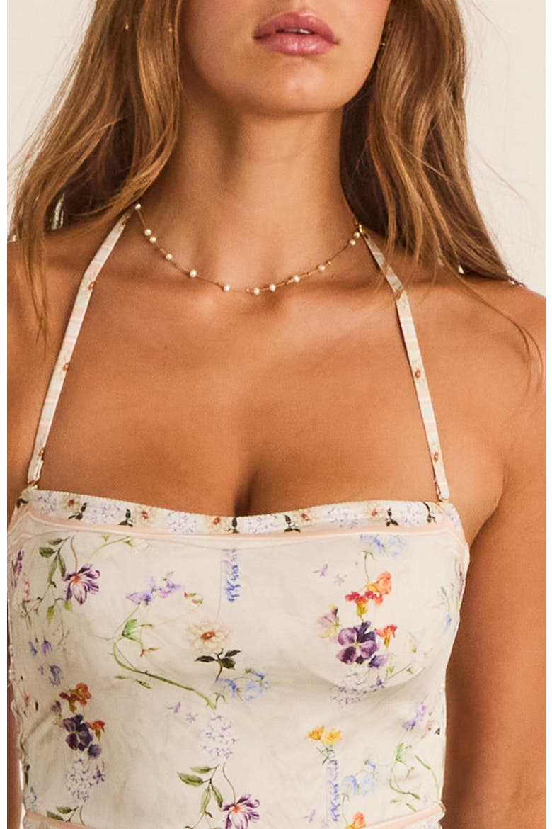 Moonflower Bridget One Piece, Alternate, color, White