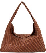 Dune London Deliberate Extra Large Woven Shoulder Bag