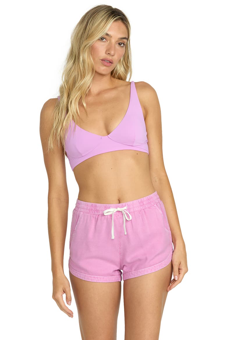 'Road Trippin' Shorts, Alternate, color, BRIGHT ROSE