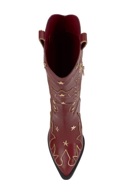 Jessica Simpson Zembitti Western Boot In Red