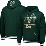 PRO STANDARD Men's Pro Standard Hunter Green Milwaukee Bucks Area Code Pullover Hoodie