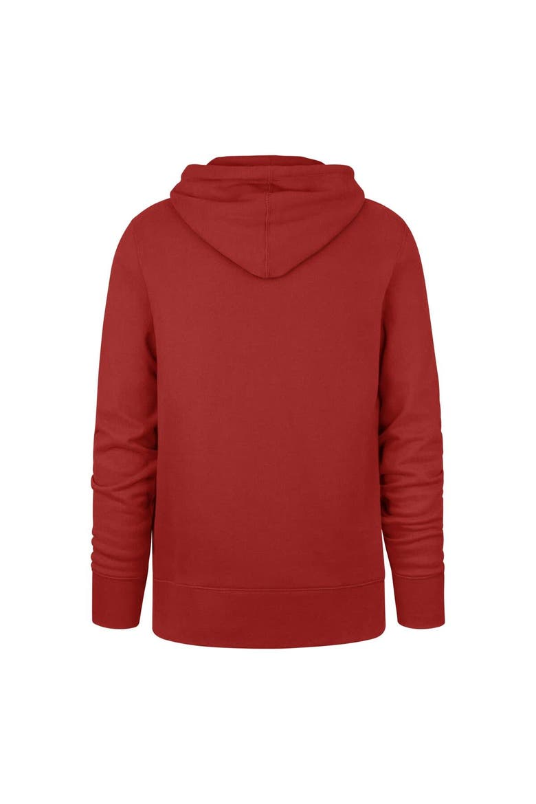 Men's '47 Scarlet San Francisco 49ers Faithful to the Bay Regional Headline Pullover Hoodie, Alternate, color, Scarlet