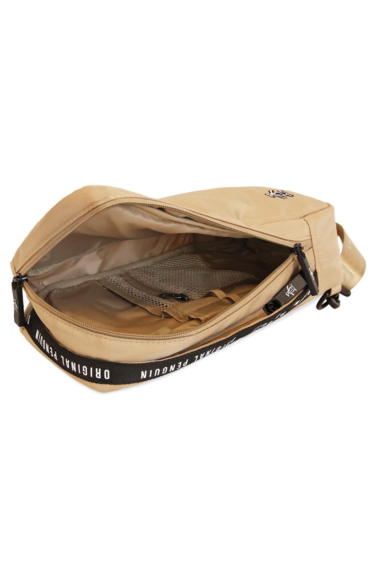 Original Penguin Pete Sling Crossbody Bag, Alternate, color, Travertine