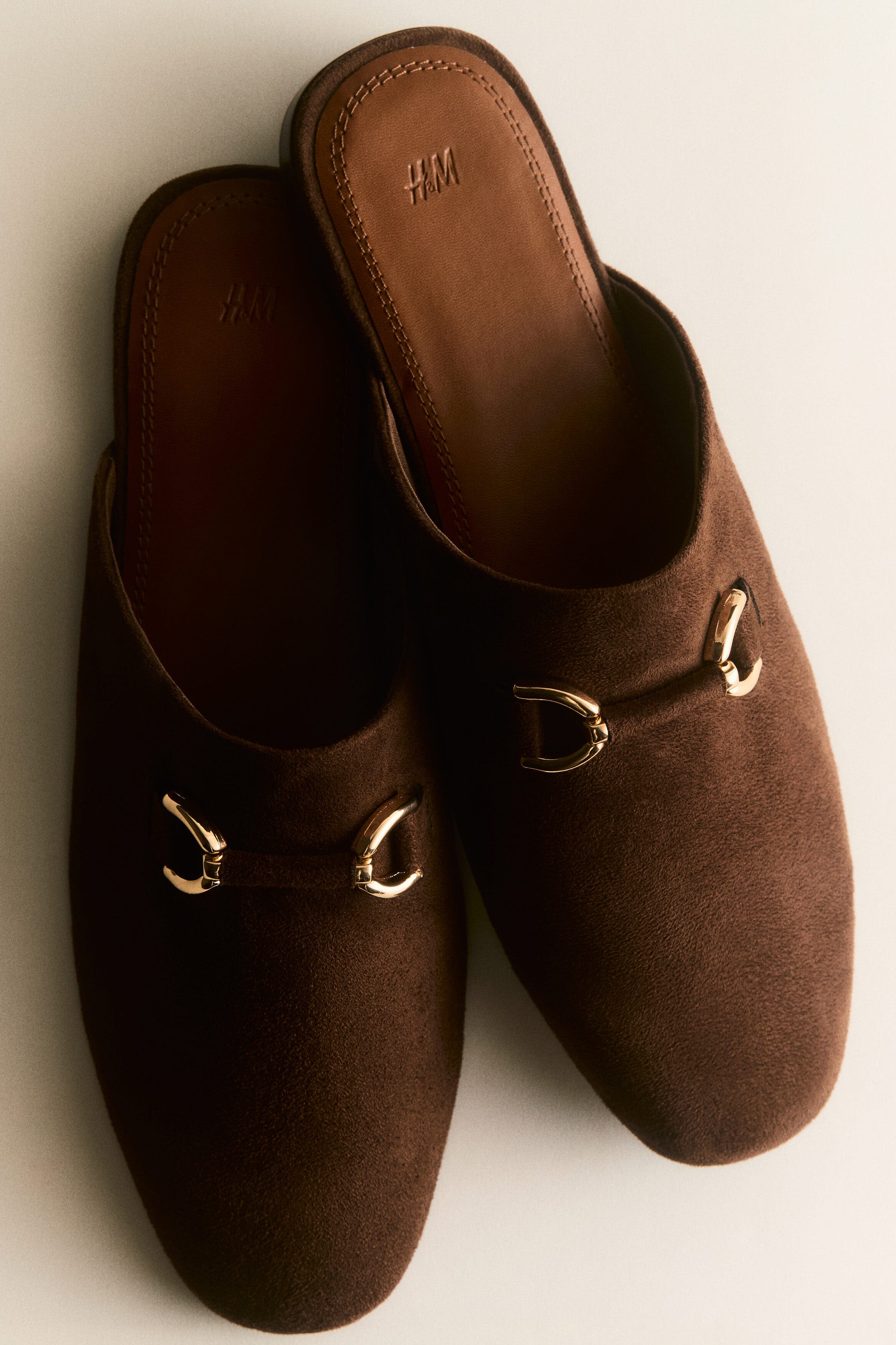 H&M Loafer Mules, Alternate, color, Dark Brown