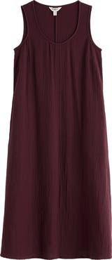 Seasalt Cornwall Helleborne Sleeveless Organic Cotton Dress