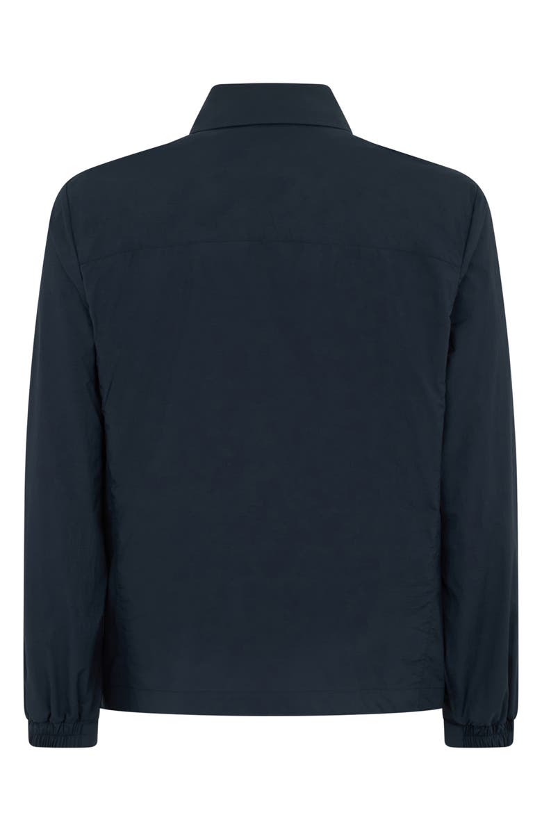 Moose Knuckles Waverly Water Repellent Stretch Shirt Jacket, Alternate, color, Black