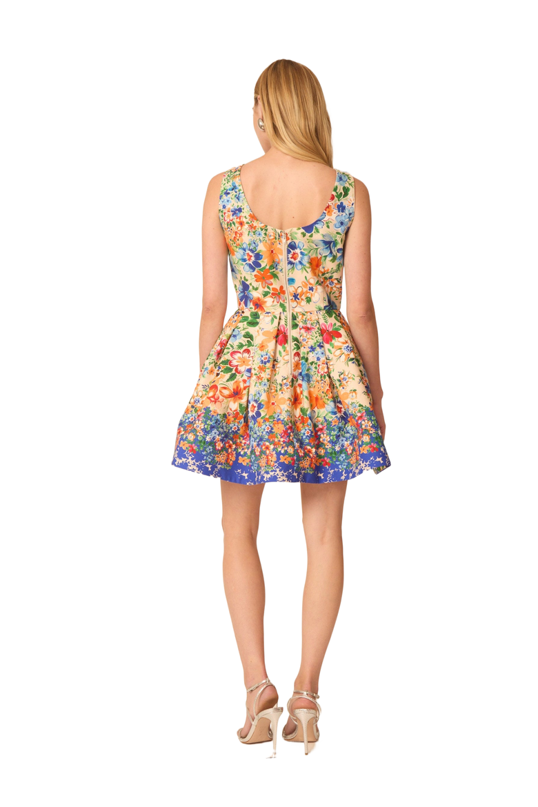 Adrianne Dress, Alternate, color, Valley of Flowers
