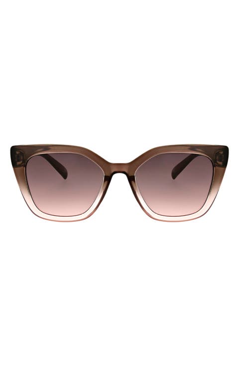 52mm Modern Square Sunglasses