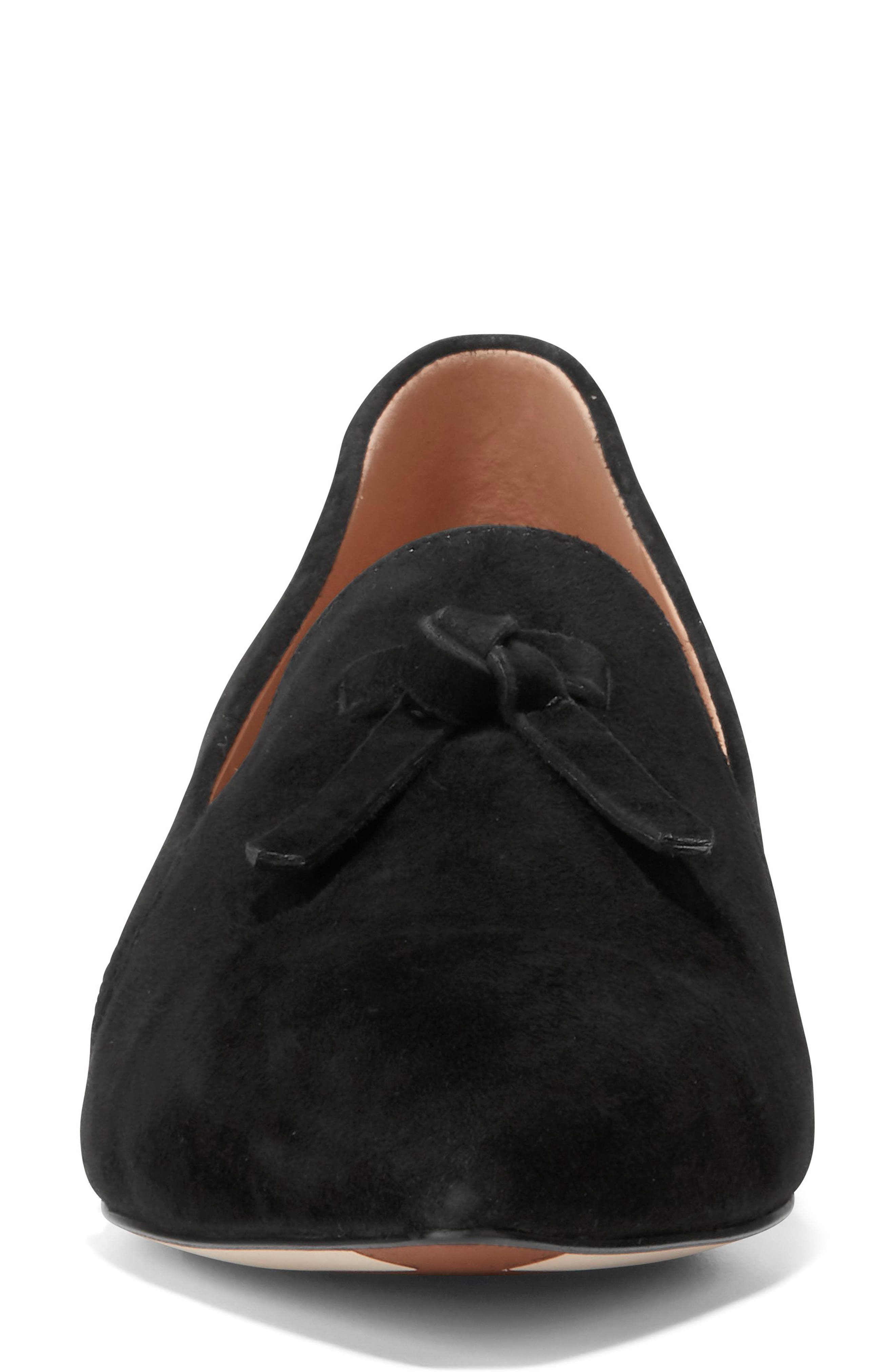 Cole Haan Anora Skimmer Ballerine Donna In Pelle, Dettaglio Slingback, Mini Tacco, Suola Sintetica Scarpe Donna Cole Haan Skimmer