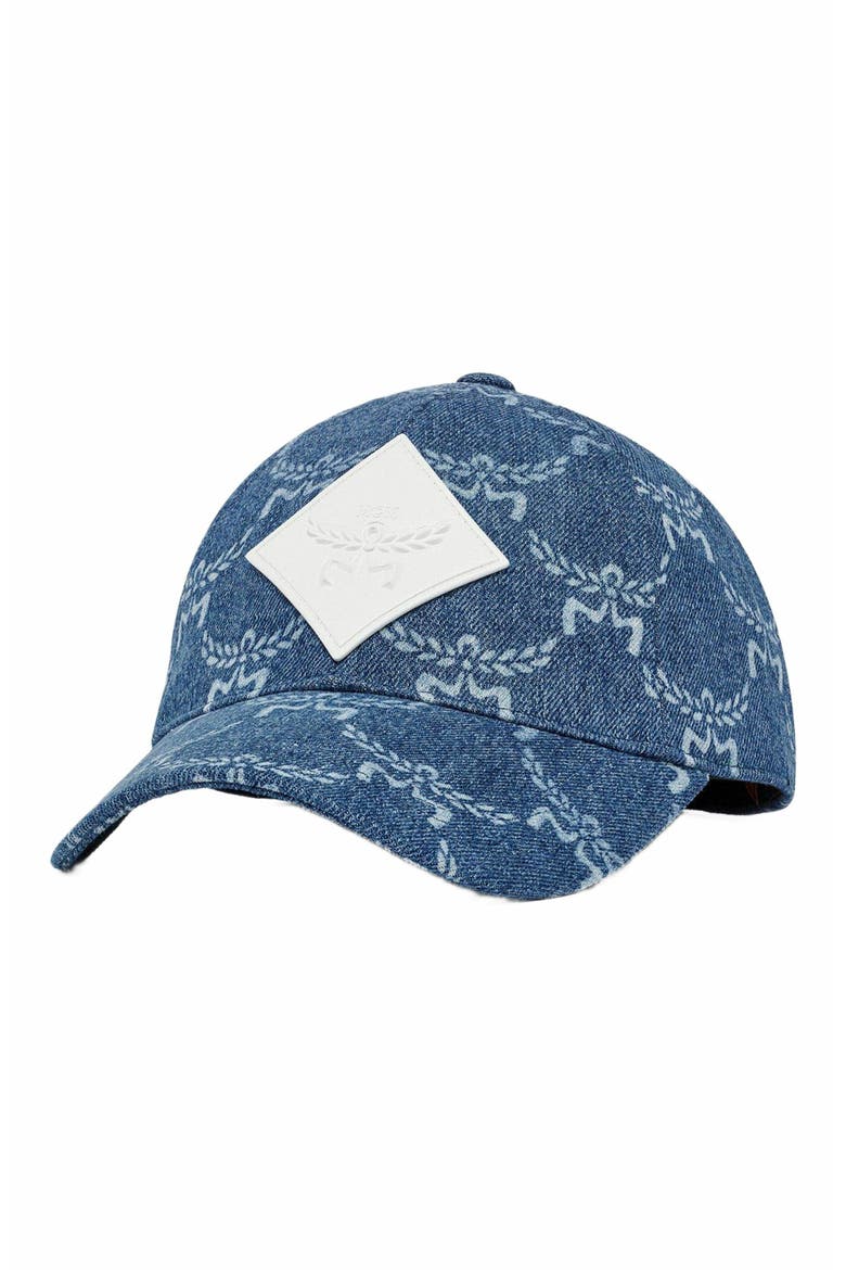 Lauretos Denim Cap, Main, color, Electric Lilac