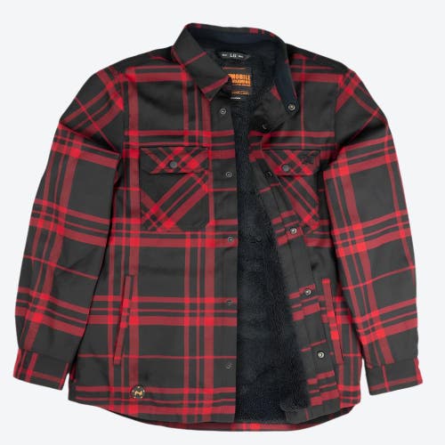 Mobile Warming 3 Season Flannel Heated Shirt Jacket In Multi