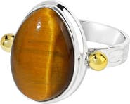 YS GEMS Tiger's Eye Ring
