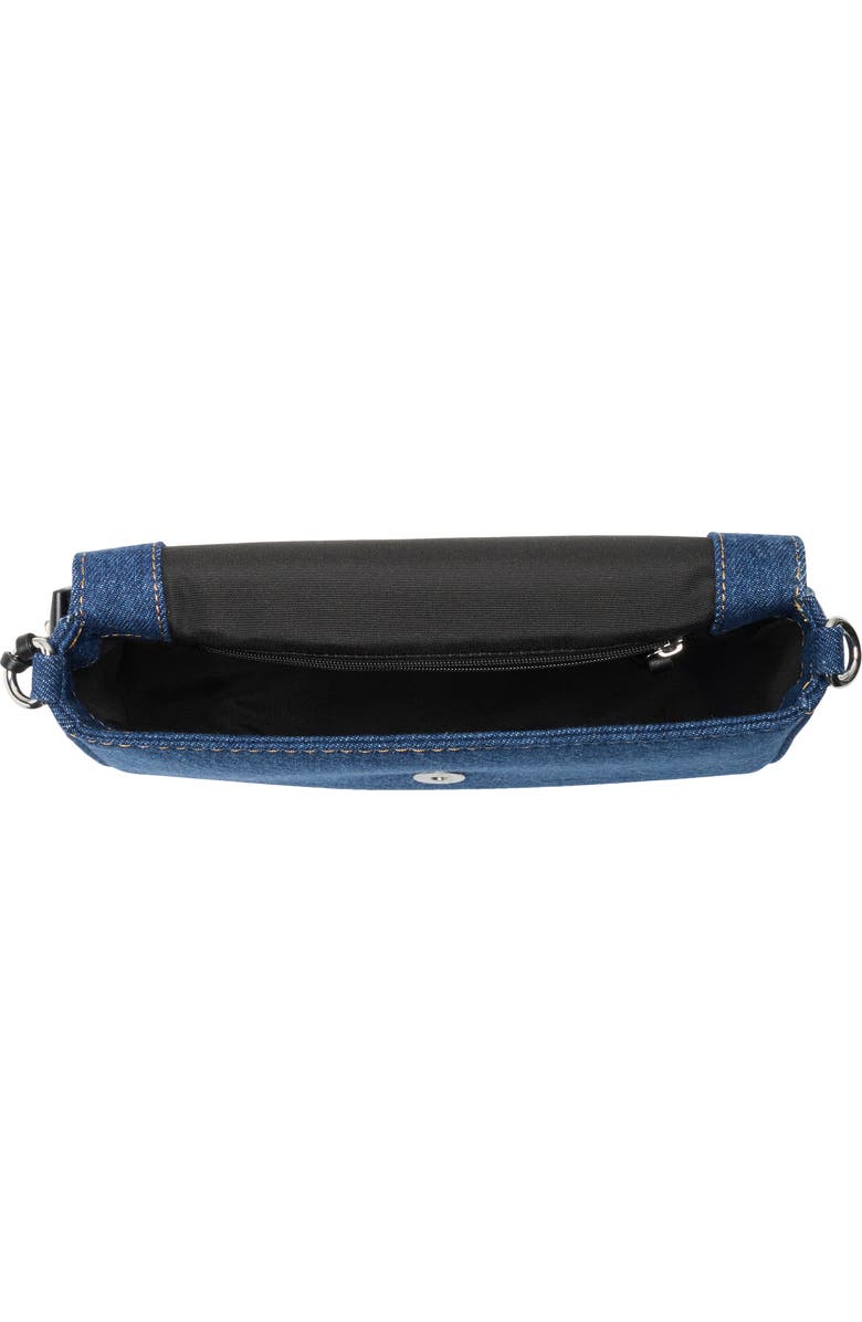 Marc Jacobs Bold Denim Messenger Bag, Alternate, color, Dark Denim
