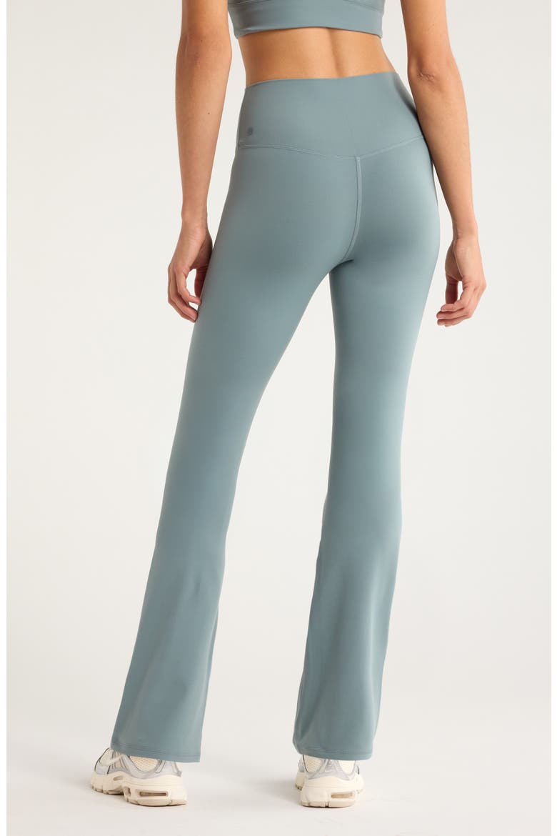 Studio Luxe Bootcut Leggings, Alternate, color, TEAL DUSK