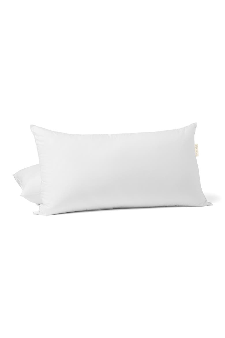 Feather & Down Pillow, Main, color, WHITE