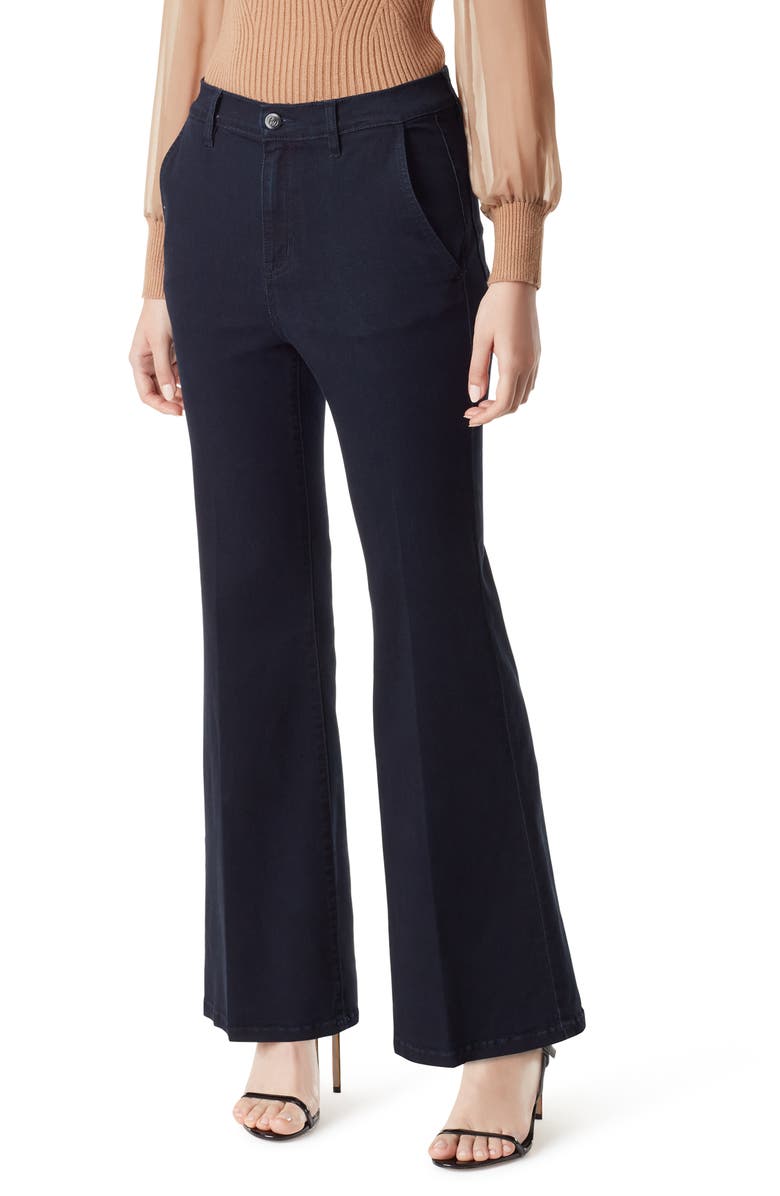 Sam Edelman Bay High Waist Flare Jeans, Main, color, 