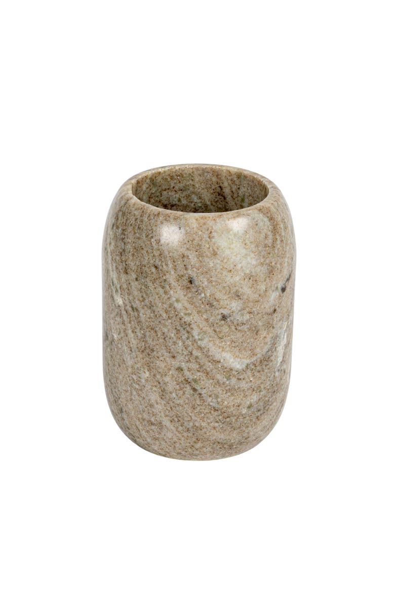 Storied Home Modern Marble Bottle Holder, Beige, Main, color, Natural