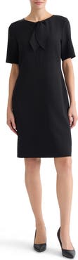 KASPER Stretch Crepe Sheath Dress