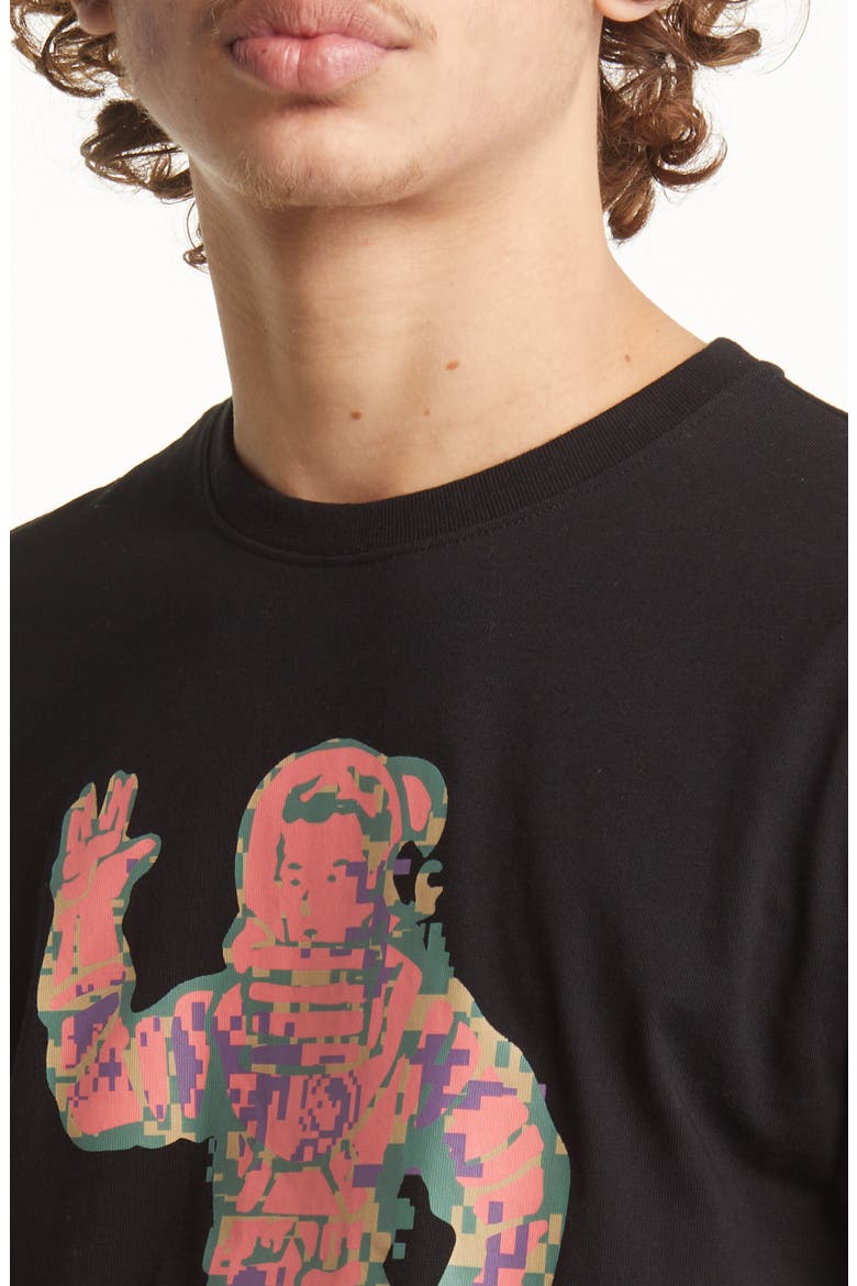 BB Digital Astro Cotton Graphic Tee, Alternate, color, BLACK