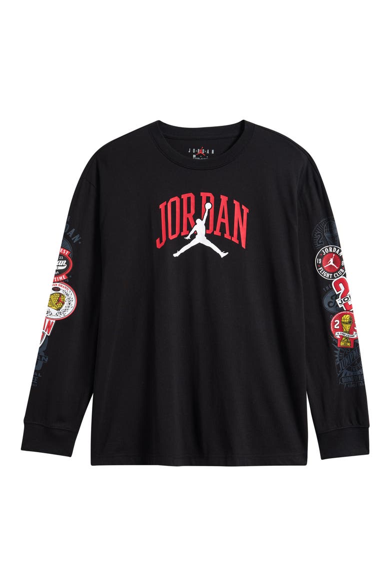 I23 Highway Arch Long Sleeve T-Shirt, Main, color, BLACK