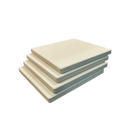 Old Stone Cordierite Square Pizza Stone 4 Piece Set, 7.5x7.5-Inch in Beige  product