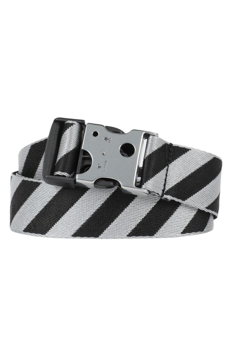 Off-White Meteor Stripe Tape Belt, Alternate, color,