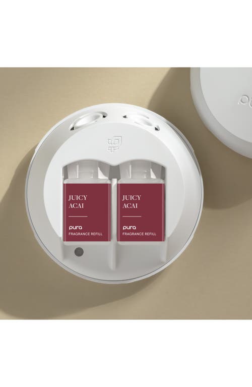 Pura 2-pack Diffuser Fragrance Refills In Juicy Acai