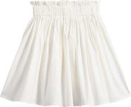 TENLY Kids' Pintuck Stretch Cotton Poplin Skirt