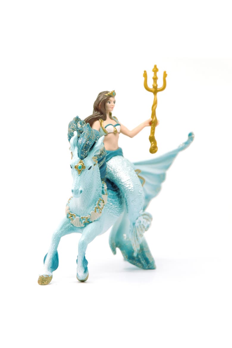 Bayala, Mermaid Eyela On Underwater Horse, Alternate, color, Multicolored