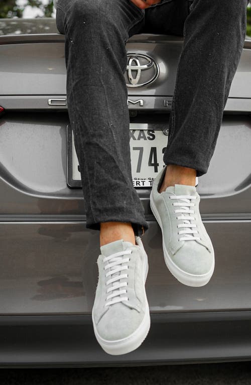 Gernie 36s Low Top Sneaker In Moon Suede