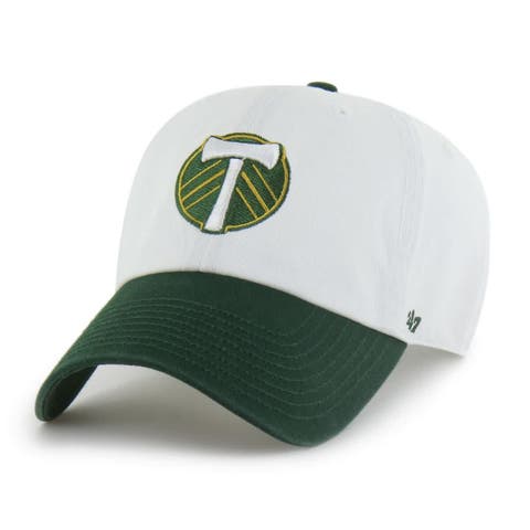 Men's '47  White Portland Timbers Two-Tone Clean Up Adjustable Hat