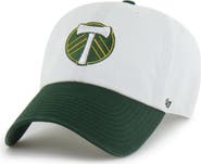 '47 Men's '47 White Portland Timbers Two-Tone Clean Up Adjustable Hat