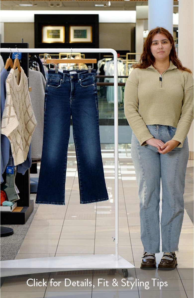 Soft-Tech Good Crop Mini Bootcut Jeans, sales video thumbnail
