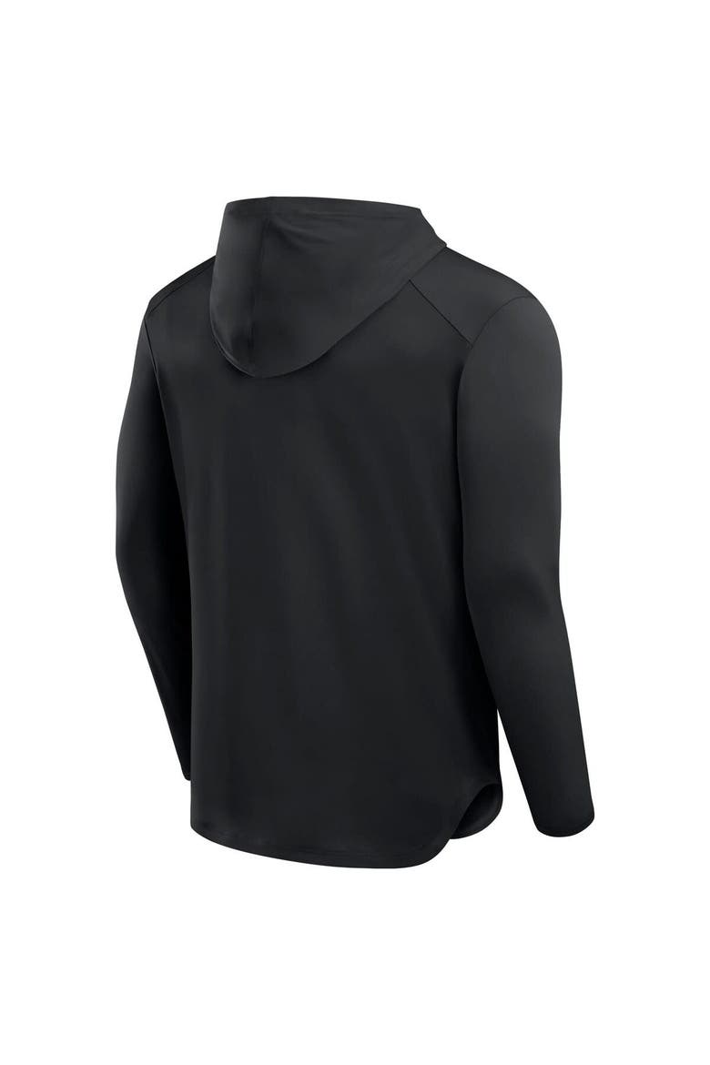 Men's Fanatics Black San Diego Padres Front Office Power Mono Long Sleeve Hoodie T-Shirt, Alternate, color, Black