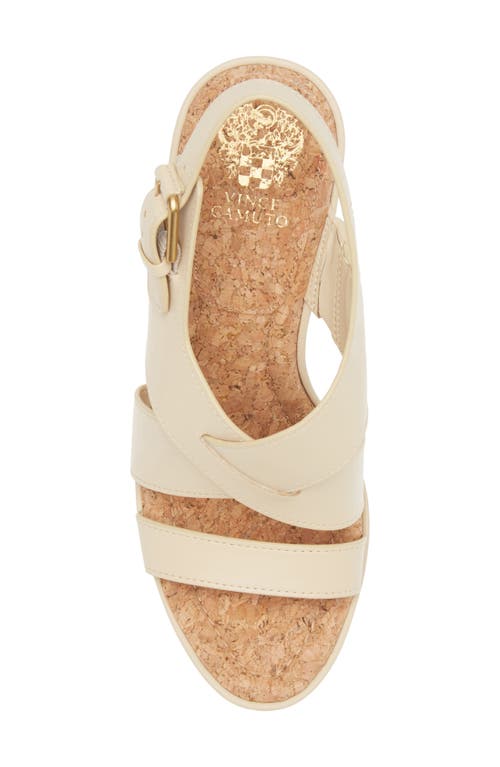 Vince Camuto Diliah Platform Wedge Sandal In Gold